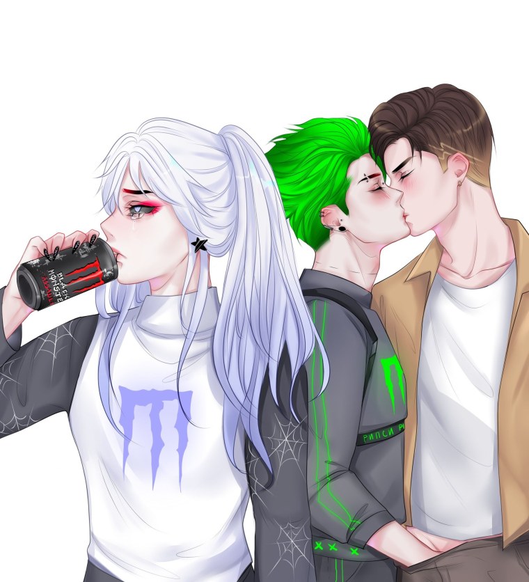 Бакуго Кацуки курит