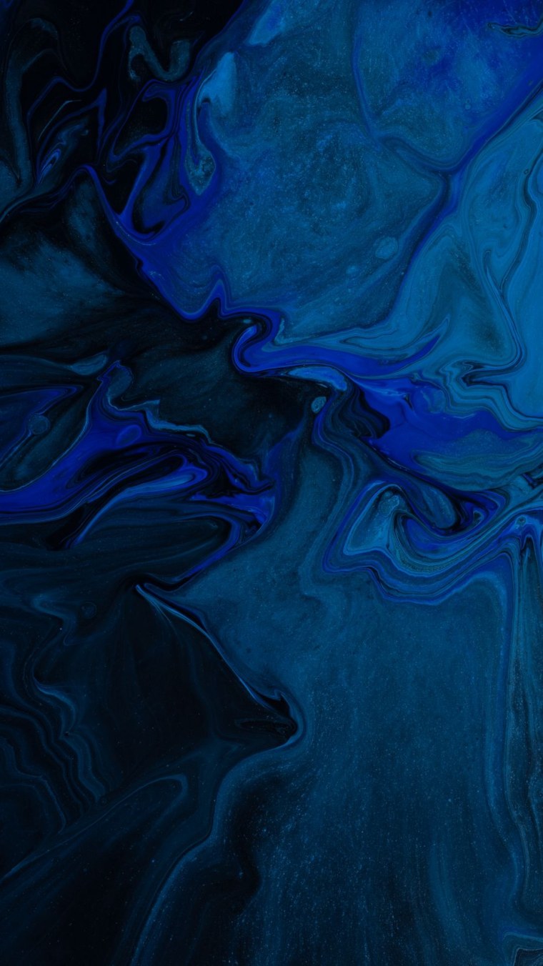 Сине черная абстракция