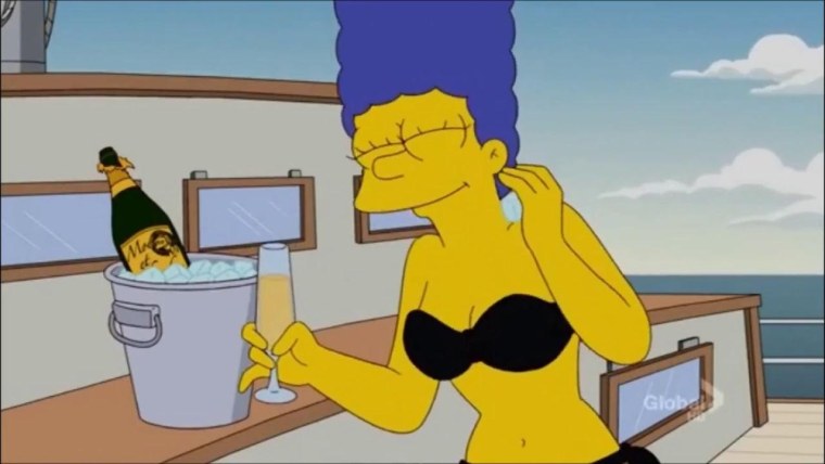 Мардж симпсон в белье