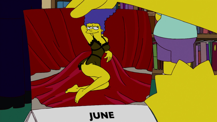 Мардж симпсон в ванной