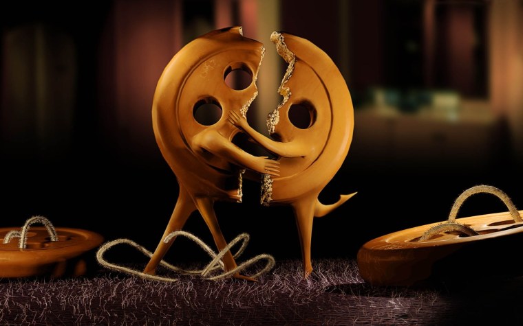 Давай сердечко в гнездышке