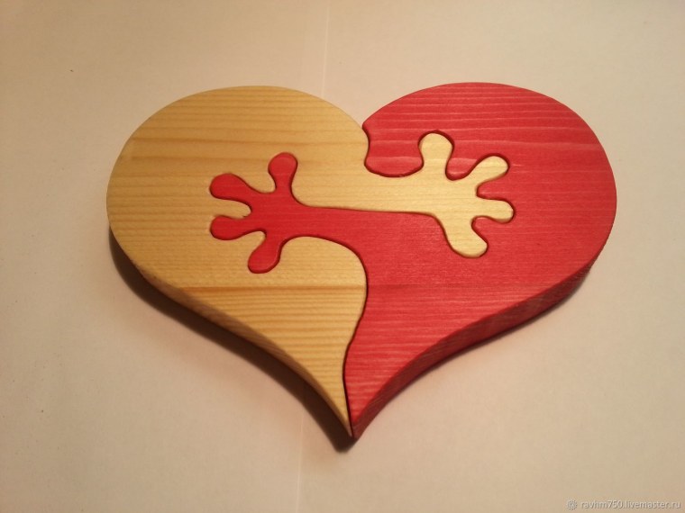 Половина сердечка