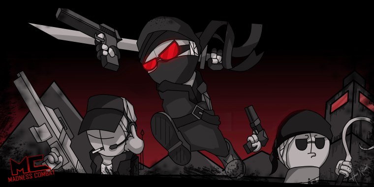 Madness Combat плакаты разыскивается