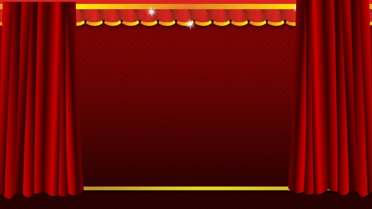 Сцена с кулисами