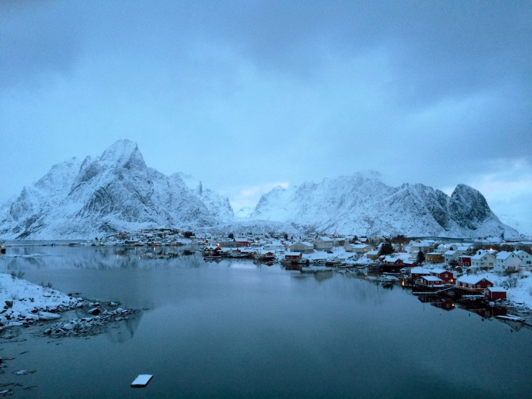 Зимние фьорды Норвегии