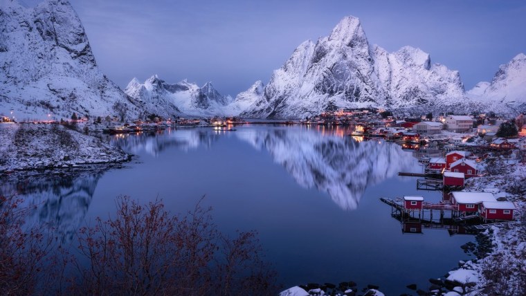 Замерзший Фьорд