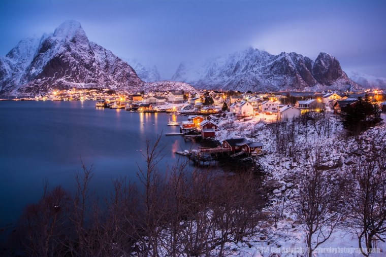 Рейне Лофотенские острова Норвегия