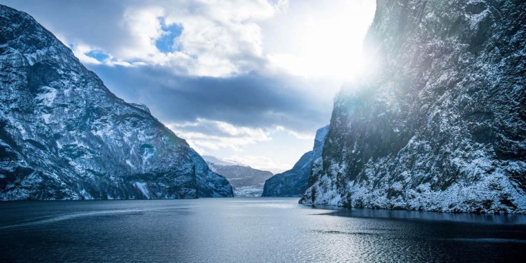 Лофотенские острова зимой