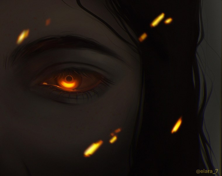 Светящиеся глаза в темноте