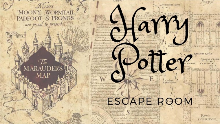 Карта мародеров Гарри Поттер фон