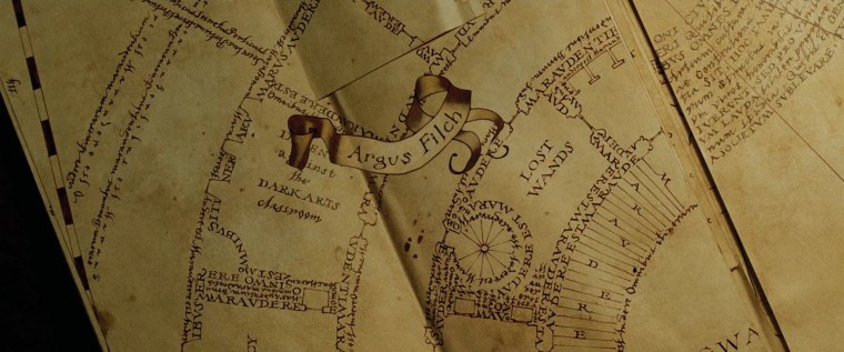 Гарри Поттер Кадр из фильма карта мародеров