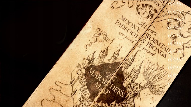 Карта мародеров Гарри