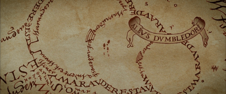 Карта из Гарри Поттера шалость удалась