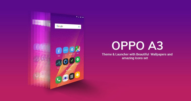 Живые обои Оппо Луна