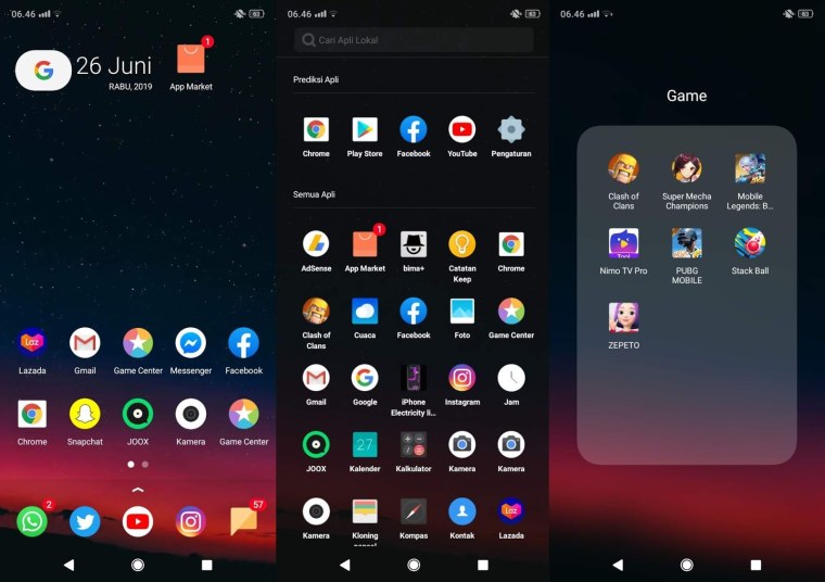 Приложения Оппо