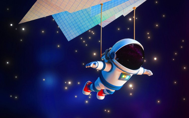 Космос мультяшный