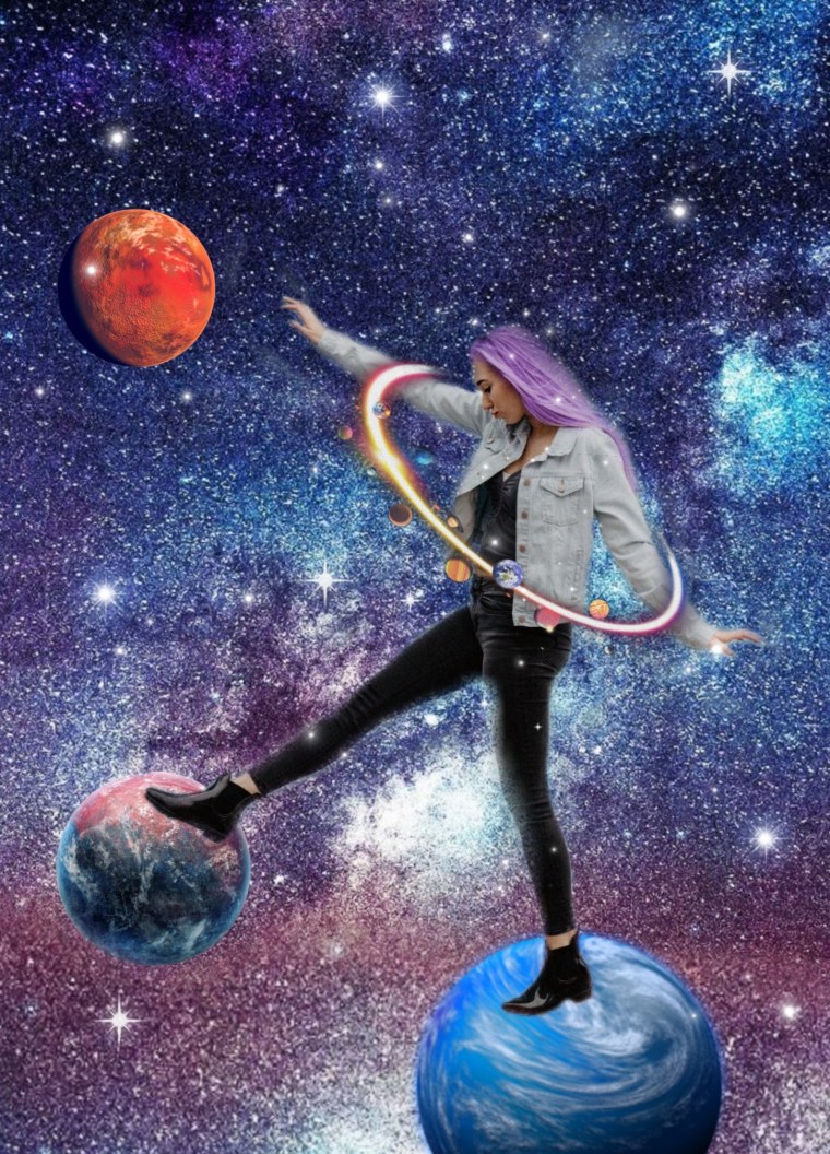 Девочка космос