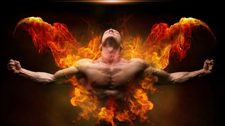 Парень в огне