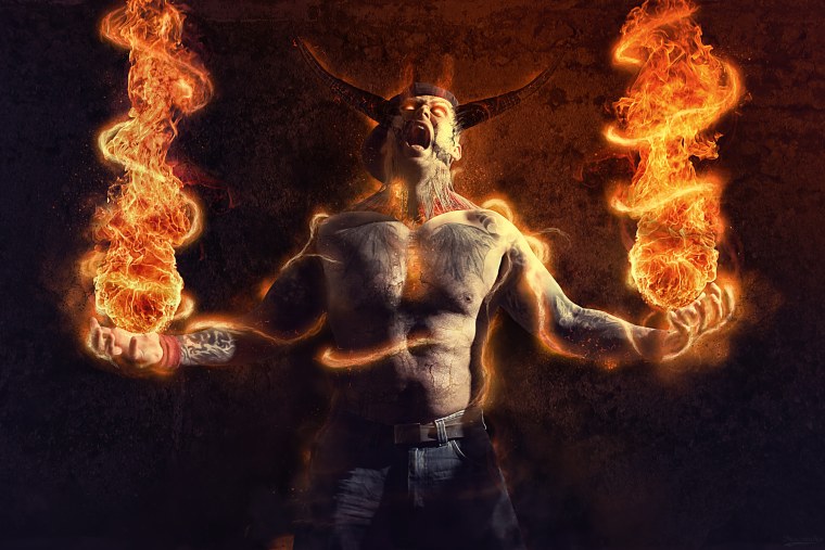 Человек в огне картинки