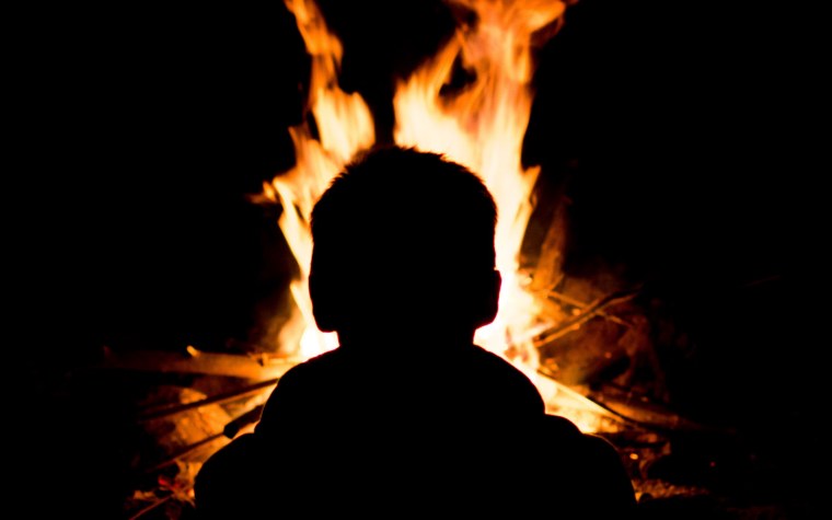 Огненный человек