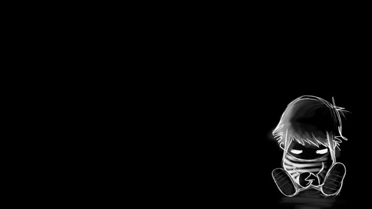 Грустные обои с надписями