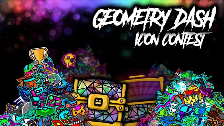 Кубики с игры Geometry Dash