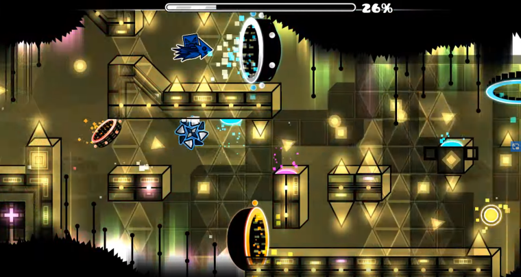 Sonic Wave Geometry Dash