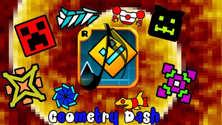Обои на рабочий стол Geometry Dash