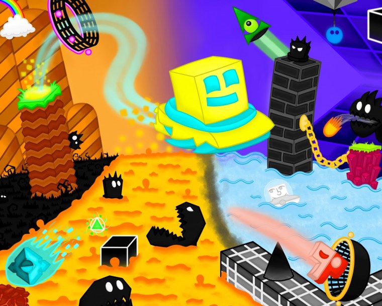 Игра Geometry Dash