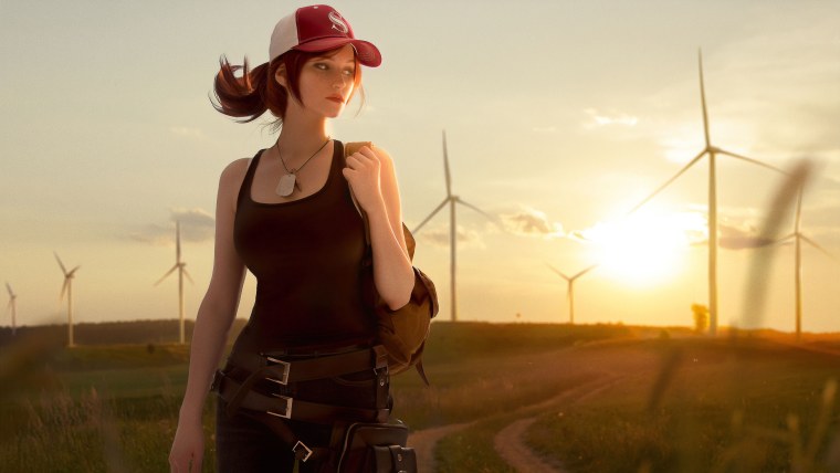 Claire Sea Cosplay PUBG