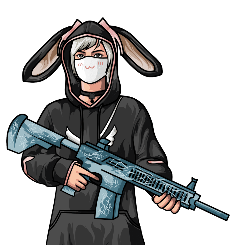 Mascot logo ПУБГ мобайл