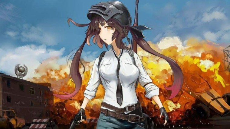 ПУБГ арт аниме