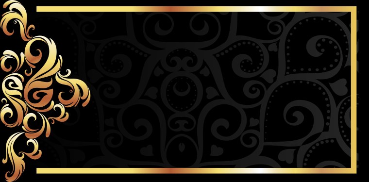 Арт на черном фоне