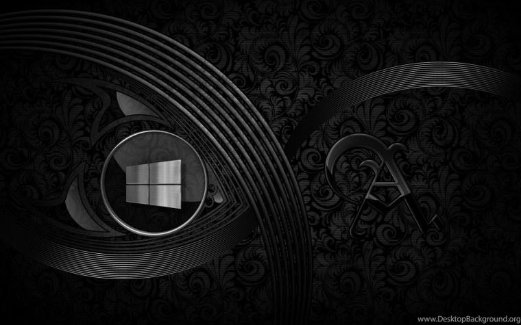 Стильные черные обои