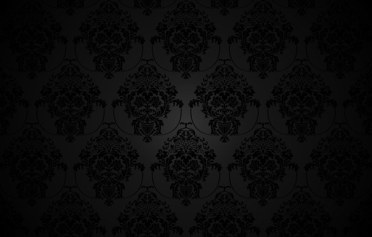 Черный узорчатый фон