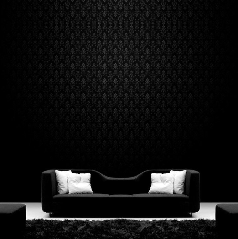 Черные обои