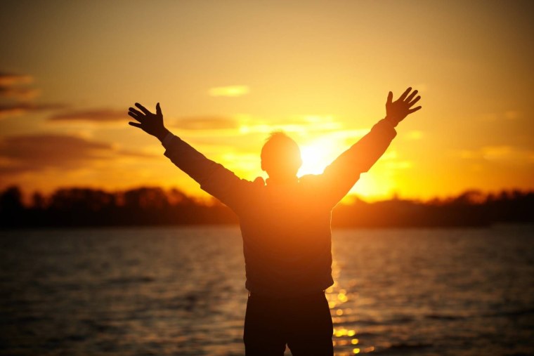 Мужчина солнце