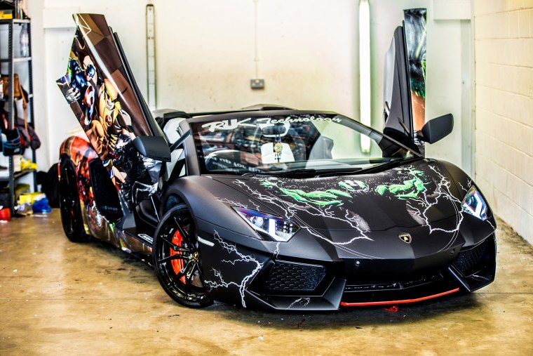 Ламборджини авентадор тюнинг