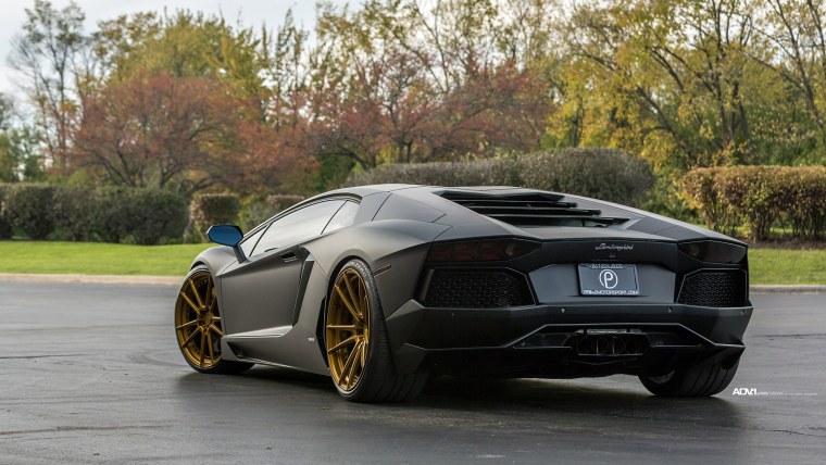 Lamborghini lp700 Aventador Black Matte