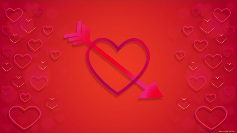 Сердце фиолетовое