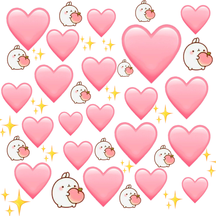 Блестки сердечки