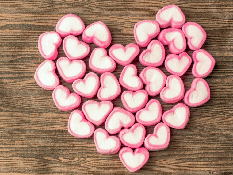 Боке сердечки