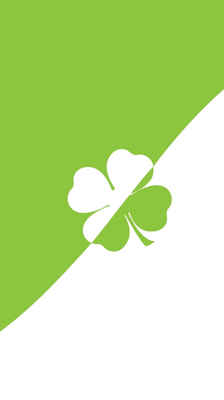 Фон вертикальный Клевер