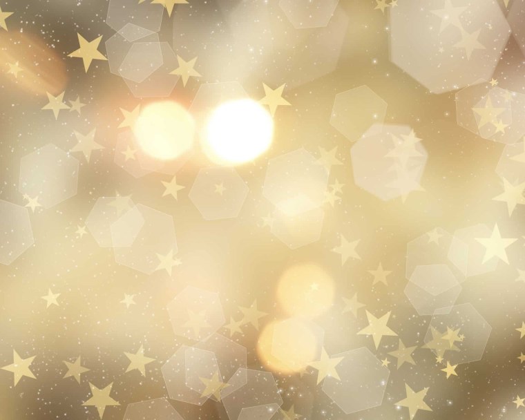 Светло золотой новогодний фон