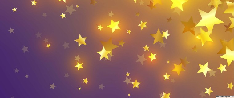 Золотые звезды фон
