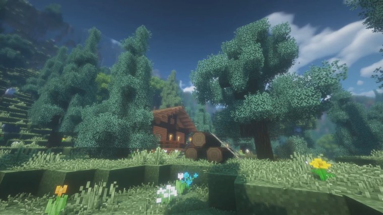 Деревня из МАЙНКРАФТА