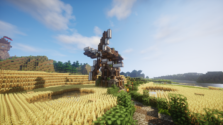 Майнкрафт RTX особняк