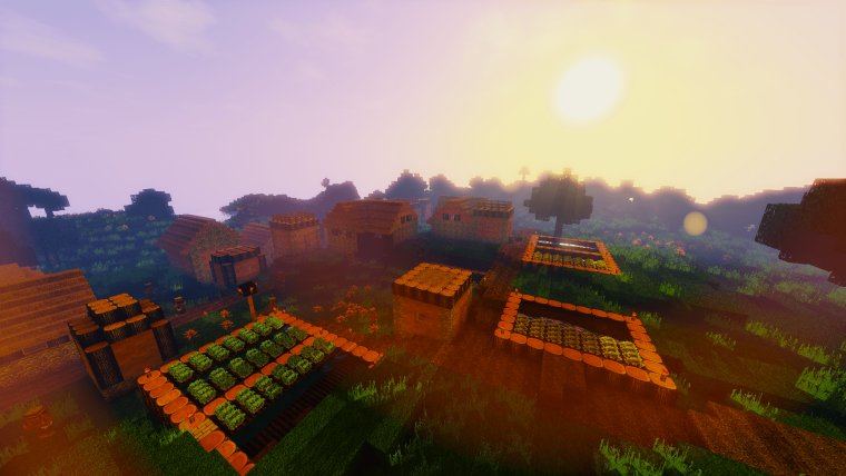 Постройки с шейдерами