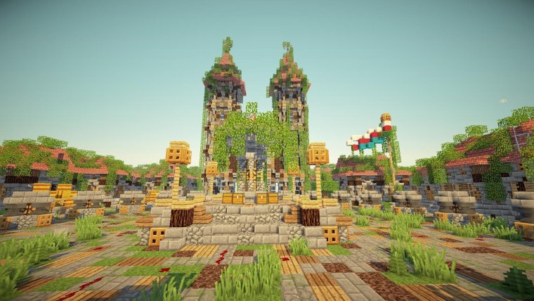 Деревня в МАЙНКРАФТЕ