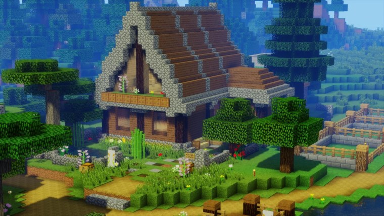 Деревня в МАЙНКРАФТЕ